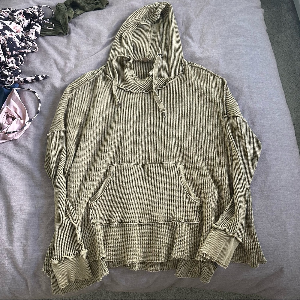 Free People One Gannet Hoodie